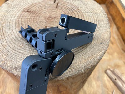 Trailblazer Firearms Lifecard Pistol - 22 WMR - Aluminum - Gray/Black - Image 4 of 4
