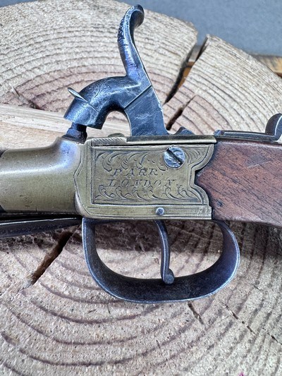 Parr London Antique Percussion Pistol and Bayonet - Image 5 of 6