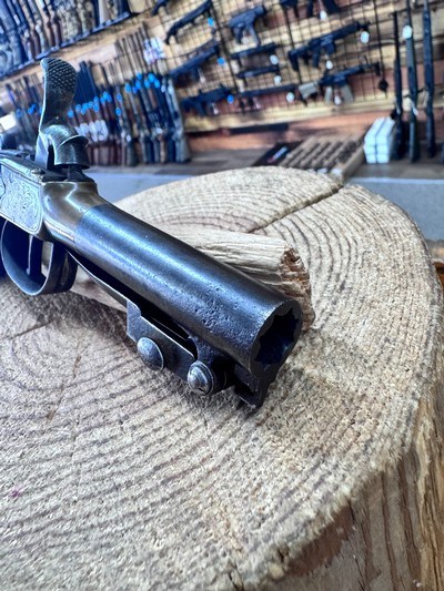 Parr London Antique Percussion Pistol and Bayonet - Image 4 of 6