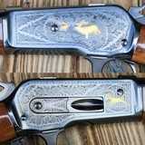 Absolutely Stunning Winchester Model 1886 Extra Light Rifle 45-70 Engraved & Gold Inlay - 20 of 20