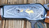 Absolutely Stunning Winchester Model 1886 Extra Light Rifle 45-70 Engraved & Gold Inlay - 2 of 20