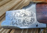 Holy Grail !!! Felix Funken Engraved FNH Superposed 1938 Production 2 Barrel Set 12GA - 2 of 16