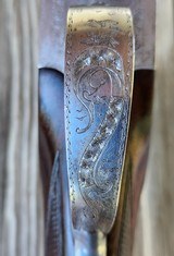 Holy Grail !!! Felix Funken Engraved FNH Superposed 1938 Production 2 Barrel Set 12GA - 7 of 16