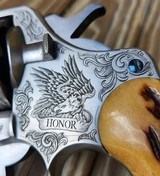 Absolutely Stunning Colt New Service 45 Colt Carl Bleile Engraved 1914 Production