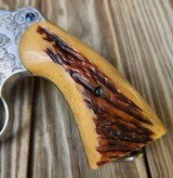 Absolutely Stunning Colt New Service 45 Colt Carl Bleile Engraved 1914 Production - 5 of 20