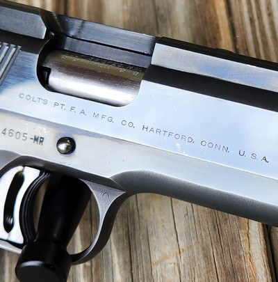 Colt Gold Cup National Match 38 Special Mid Range 1963 - Image 8 of 17