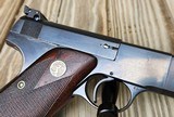 Colt Woodsman Match Target Bullseye 1940 Production 22LR - Image 7 of 16