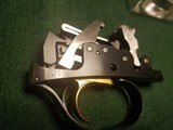 Giuliani Perazzi Double Release Trigger, internally selectable, adjustable length of pull, gold blade, scrolling - 6 of 7
