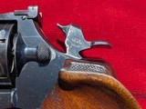Colt Officers Model .38 Heavy Barrel, Walter Roper Grips, King Super Target Rib, King Short Action and Cockeyed Hammer - 5 of 12