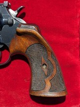 Colt Officers Model .38 Heavy Barrel, Walter Roper Grips, King Super Target Rib, King Short Action and Cockeyed Hammer - 8 of 12