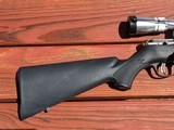 Savage Model 93 22 WMR stainless Nikon Buckmaster 3-9x stainless scope - 2 of 11