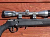 Savage Model 93 22 WMR stainless Nikon Buckmaster 3-9x stainless scope - 3 of 11