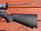 Savage Model 93 22 WMR stainless Nikon Buckmaster 3-9x stainless scope - 5 of 11