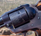 Ruger 32 H&R Magnum Bisley Flattop Single Six RB-32 from 1986 Model 06531 - 4 of 11