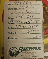 7mm Weatherby Magnum and 257 Weatherby Magnum in Tiger Boxes - 7 of 8