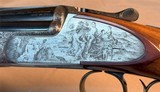 Perazzi SCO Side Plate Diana Pigeon Gun 12 Gauge 29 1/2 Inch Balneari Engraved