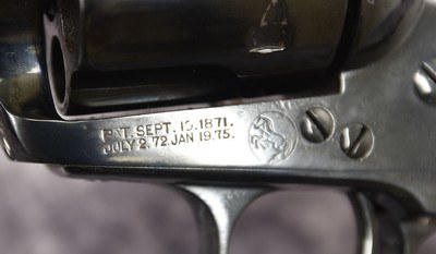 Colt Single Action Army 1873 Blued 1st Generation .38 WCF 5.5" (550) - Image 4 of 6