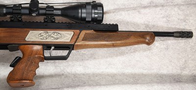 Sommer Ockenfuss 8x68 S Slide Action Bull Pup Hunting Rifle 26