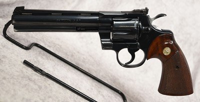 Colt Python Blued 6