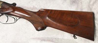 Merkel 40 Boxlock Ejector Side by Side Game 12GA 26