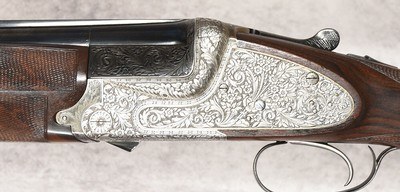 Renato Gamba Pigeon Grand Prix Sidelock Over Under Live Bird 12GA 28