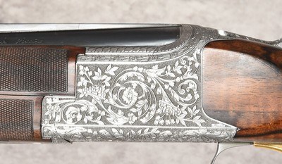 Fabrique Nationale Herstal FN Superposed D5G Olympic Skeet Dierckx Engraved 12GA 27.5