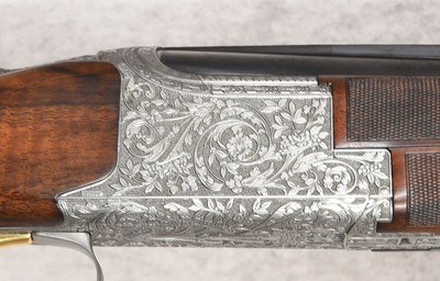 Fabrique Nationale Herstal FN Superposed D5G Olympic Skeet Dierckx Engraved 12GA 27.5