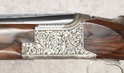 FN Browning Superposed D5 Olympic Trap Pigeon Pauwels Engraved 12GA 30