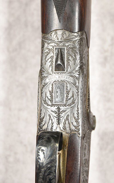 Merkel 303 Sidelock Over Under Trap or Live Pigeon 12GA 30