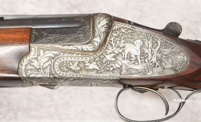 Merkel 303 Sidelock Over Under Trap or Live Pigeon 12GA 30