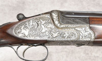 Merkel 303 Sidelock Over Under Trap or Live Pigeon 12GA 30