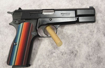 Browning Hi Power 9mm Custom Grips 4.5