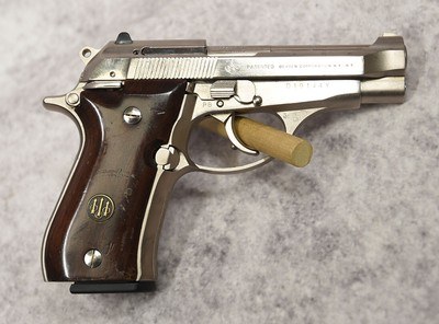 Beretta Model 84 BB Cheetah Nickel .380 ACP 3 3/4