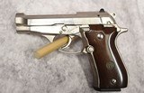 Beretta Model 84 BB Cheetah Nickel .380 ACP 3 3/4