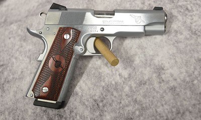 Les Baer Thunder Ranch Commanche Hard Chrome .45ACP 4.25