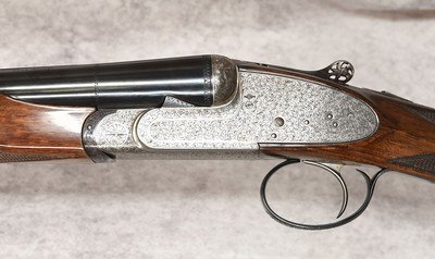 Mauser Renato Gamba Model 580 Sidelock Side by Side 12GA 27 1/2