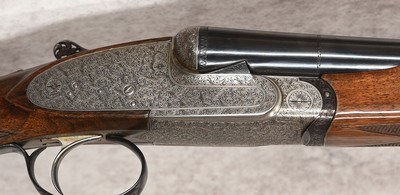 Mauser Renato Gamba Model 580 Sidelock Side by Side 12GA 27 1/2