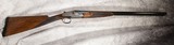 Mauser Renato Gamba Model 580 Sidelock Side by Side 12GA 27 1/2