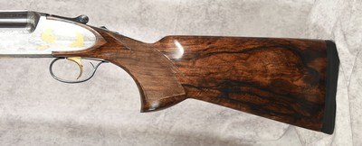 Perazzi MX8 SCO Gold Sideplate Pigeon Olympic Trap Campana Engraved 12GA 29 1/2