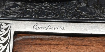 Perazzi MX8 SCO Gold Sideplate Pigeon Olympic Trap Campana Engraved 12GA 29 1/2