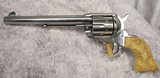 Ruger Vaquero Nickel Custom Grips .45LC 7.5