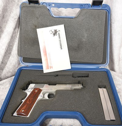 Springfield Armory 1911 A1 Loaded Stainless .45ACP 5