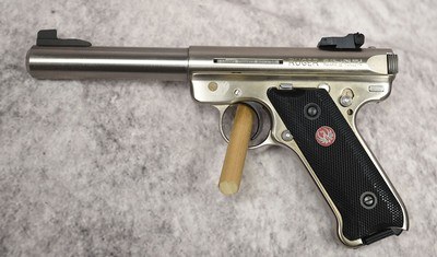Ruger Mark III Stainless .22 LR Target 5