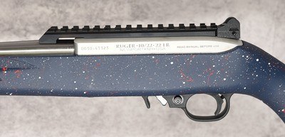 Ruger 10/22 Stainless 250th Anniversary RWB .22LR 18.5