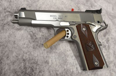 Springfield Armory Loaded Target Stainless 9mm 5