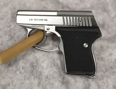 LW Seecamp LWS - 32 Stainless Polished California .32ACP 2