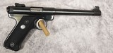 Ruger MK II Target Blued .22LR 7