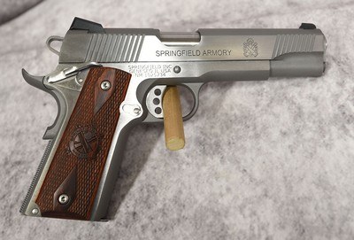Springfield Armory Loaded Stainless .45 5