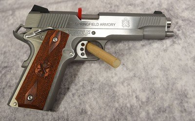Springfield Armory Loaded Stainless .45 5