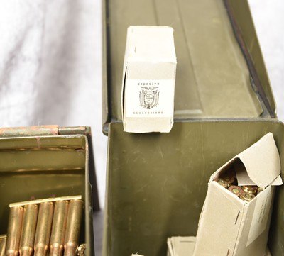 Assorted Persian Turkish Ecuadorian Surplus 8mm 7.92x57mm Ammo 200+ ct LOW PRICE - Image 2 of 2